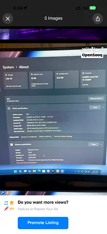 Gaming Desktop PC i5-14400F RTX 4070 Super 32GB RAM