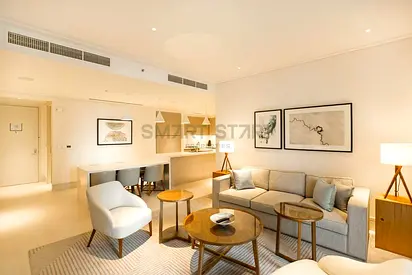 Fully Furnished / High Floor / Burj Khalifa view
