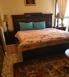 Duluxiour Master Furnished bedroom on Abu Dhabi corniche street attached bathroom &balcony