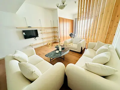 Furnished Studio | Arezzo 2 JVC | Balcony | city View