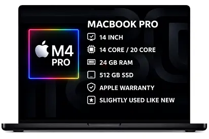 MacBook Pro M4 Pro | 24GB RAM | 512GB SSD