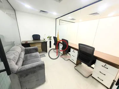 Ready-to-Use Furnished Office | Near Metro | Al Garhoud
