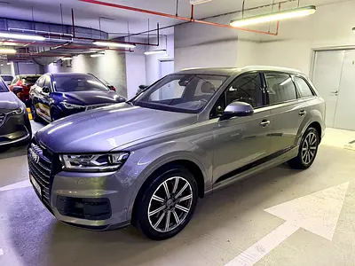 Audi Q7-GCC-V6-Sline Quattro- Full Service History-Under Warranty-Zero Accidents-Fully Loaded