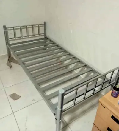 🛏️ Brand New Silver Single Bed for Sale
