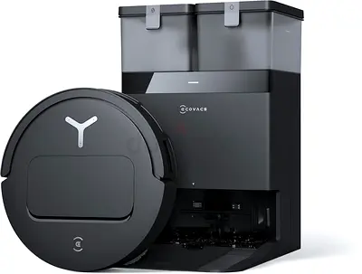 ECOVACS DEEBOT T50 PRO Omni Robot Vacuum & Mop, 3.19" Ultra-Slim, 15,000Pa Strong Suction