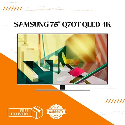 Samsung 75 Inch Q70T QLED 4K HDR Smart TV 75Q70T