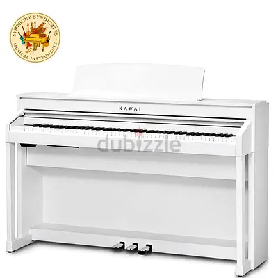 Kawai KDP 120 White Digital Piano – BRAND NEW / RHCII 3-Sensor Action / Bluetooth MIDI