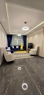 ✨ Luxury apartment for monthly rent, two bedroom and a hall with an open view, fully furnished wit