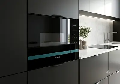 Brand New Siemens 60cm Built-In Microwave – Black Touch Screen | Premium German Quality