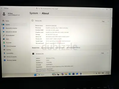 Intel Core Ultra 7 268V Laptop 32GB512GB SSD