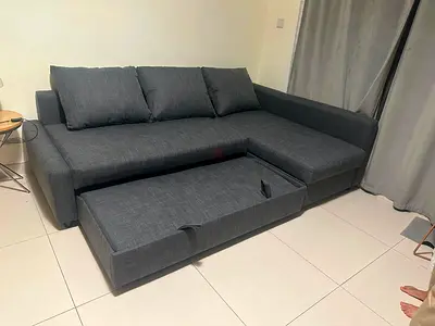 Ikea Friheten L Shape Sofa Cumbed In Perfect Condition no damages or Staisn on it same like new.