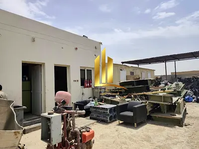 For Sale: Industrial Yard in Al Sajaa S Area: 10,000 sq. ft. Ready office and facilities available