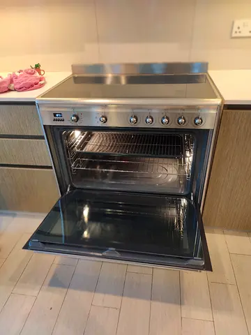 Free Delivery- SMEG 2in1 TOP Gass Dual Oven Electric Cooking Range 90x60 CM