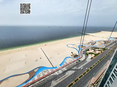 For Rent on Ajman Corniche | 2 Bedroom Apartment with Stunning Sea View | The Residence | AED 65K on 4 or 6 Cheques