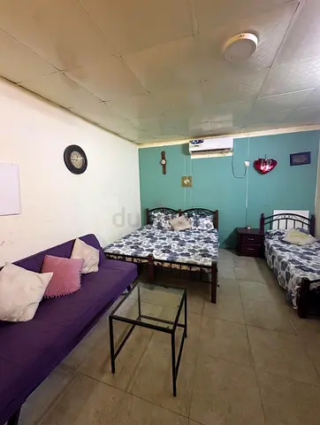 Furnitured Family studio includes all bills bani yas east 9 ready to move