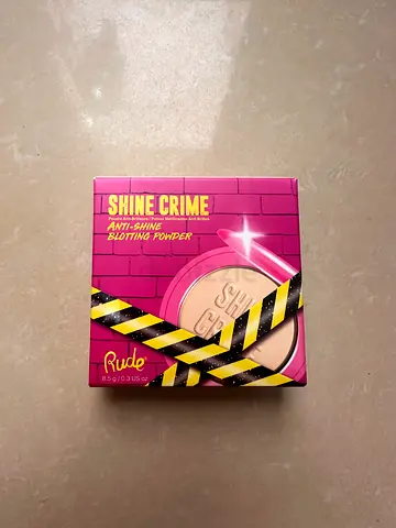 Rude Cosmetics Shine Crime Blotting Powder - Price is negotiable
