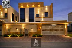 5 master bedrooms with electricity, water and air conditioning, near Sheikh Mohammed Bin Zayed Road