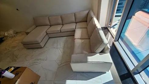 Ikea kivik U shape sofa beige Color