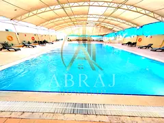 Luxury 2bhk 3bahtroom with maidroom with open view balcony chiller free gym pool maintenance kids pl
