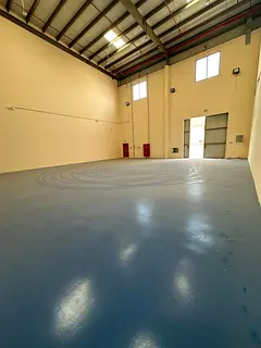 2900 sqft warehouse | High ceiling | Epoxy flooring | 13 kW electricity | Storage only | AED 100,000