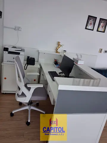 Fully Furnished Office | Executive Cabin | Meeting Room | Pantry & Washroom