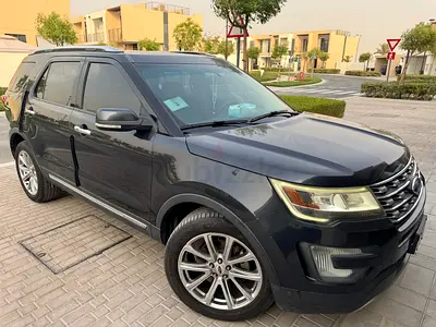 Ford Explorer Limited 2017 | GCC Specs | Low Mileage | Fully Loaded
