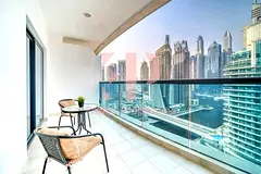 Furnished| High Floor| Marina view| Vacant Soon