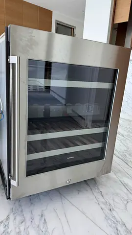 Gaggenau Built-in stainless steel wine cooler / beverage fridge