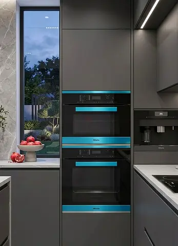 Miele 60cm Built-In Electric Oven & Microwave Set