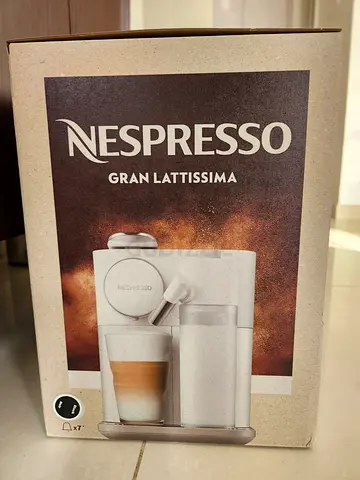 Nespresso Gran Lattissima Coffee Machine - Made in Italy .Brand New, Sealed in Box,