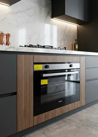 Stock Piece Siemens 92L Built-In Gas Oven – Black | New Model