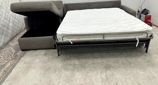 As like new condition marina home lshape sofabed