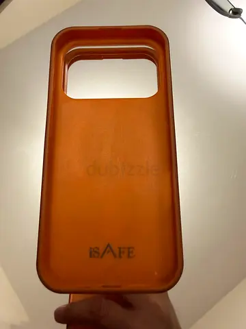 Orange protective phone case (single) - used for iPhone 17 pro 256 gb