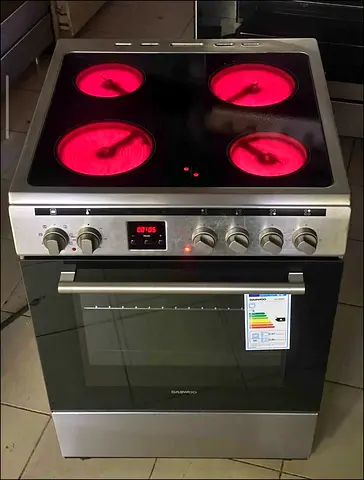 Daewoo new model electric ceramic cooker 60cm