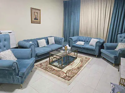 شقه غرفه وصاله مفروشه للايجار الشهري في الشارقه التعاون