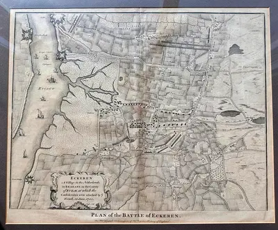 Plan of the Battle of Eckeren