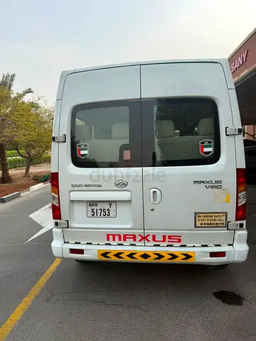 2023 Maxus V80 Standard GCC Specs | Low Mileage | Reliable Commercial Van