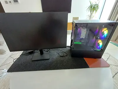 Desktop Computer with monitor for sale.