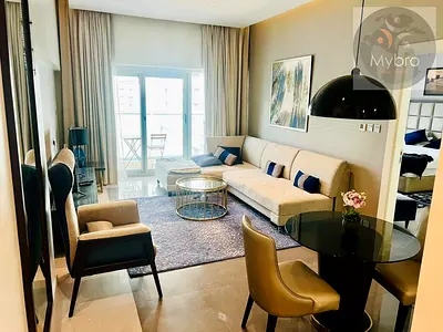 Furnished 1BR Apartment | DAMAC Maison Majestine | Burj & Canal Views