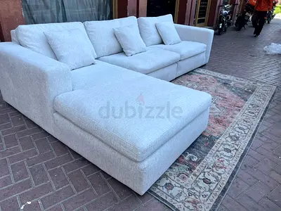 Marina home feather 🪶 filled L Shape Sofa