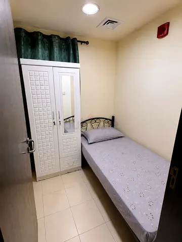 Maid room attaced washroom in villa Seasons community JVC