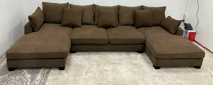 Excellent condition the one brand Ushape sofa