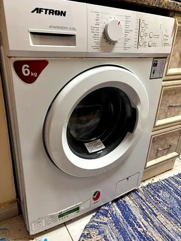 Aftron 6kg Front Load Washing Machine - Good Working Condition