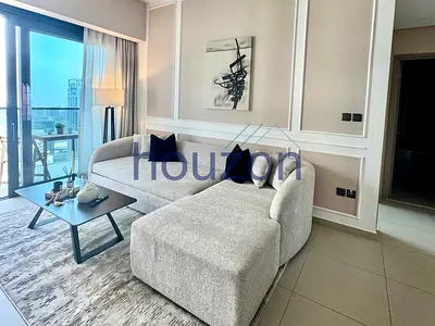 Vacant 1BR | Balcony | Fully Furnished | City View