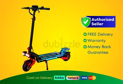 Electric Scooter Wind Horse H8 - Red | Brand New | Warranty | FREE Delivery
