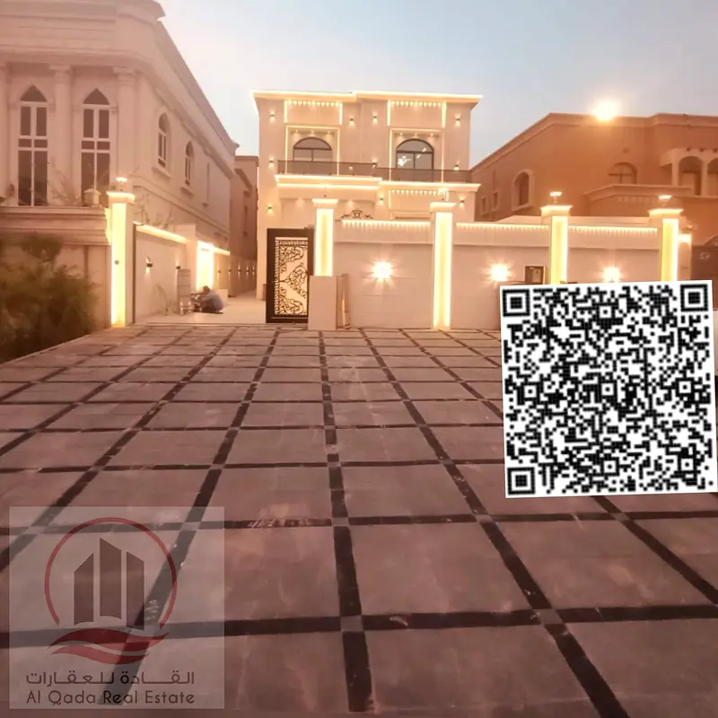 فيلا للبيع بالمويهات 1 سكني تجاري  4 غرف نوم مع الكهرباء والمياه والمكيفات