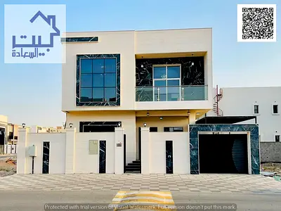 For Rent: Luxurious villa in Al Amrah, Ajman. First occupancy. Great price, payable in 4 installmen