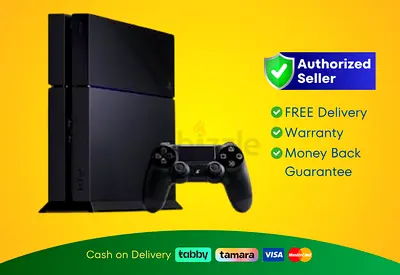 Sony PlayStation 4 - Fat - Black - 500GB | Brand New | Warranty | FREE Delivery