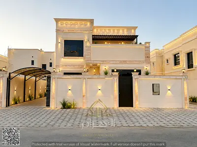 فيلا 5 غرف فاخرة في الزاهية - زاوية سكة بتشطيب راقٍ - سعر شامل التسجيل و يعد من أقل الأسعار في عجمان، فرصة لا تتكرر للسكن والاستثمار.