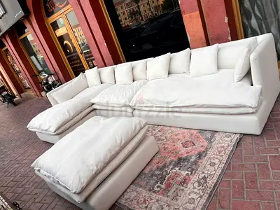 Marina Home L shape sofa Beige